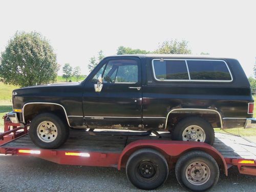 1989 Chevrolet Blazer Silverado Sport Utility 2-Door 5.7L, image 2