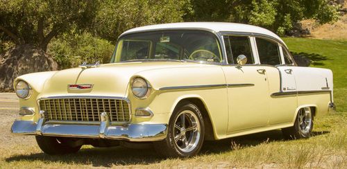 1955 chevrolet bel air base sedan 4-door 4.3l