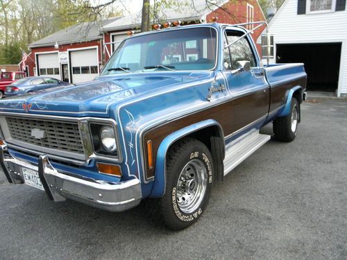 1974 Chevy C20 Cheyenne Super Camper Special, US $10,950.00, image 2
