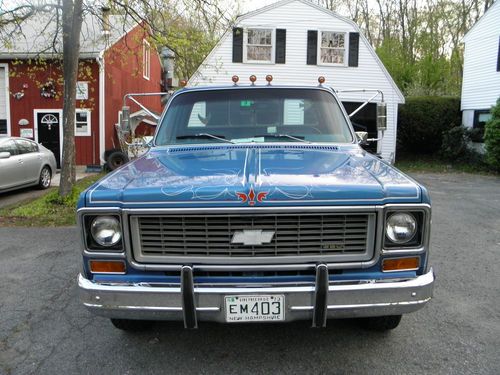 1974 Chevy C20 Cheyenne Super Camper Special, US $10,950.00, image 7