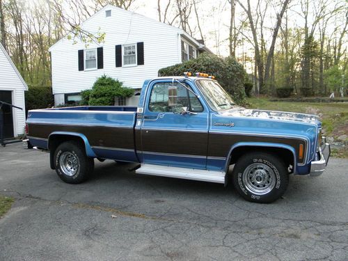 1974 Chevy C20 Cheyenne Super Camper Special, US $10,950.00, image 8