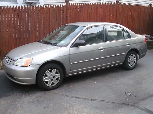 2003 honda civic lx sedan 4-door - no reserve-   automatic