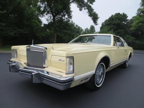 1979 lincoln mark v base coupe 2-door 6.6l