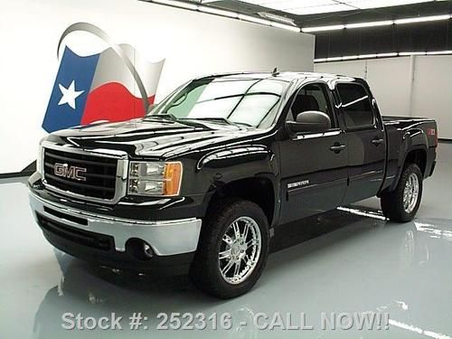 2010 gmc sierra sle crew z71 4x4 6-pass 20" wheels 43k texas direct auto