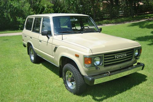 1987 fj60 , tan, all original, no reserve