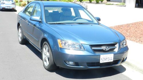 2007 hyundai sonata limited v-6, 5-spd automatic, low miles