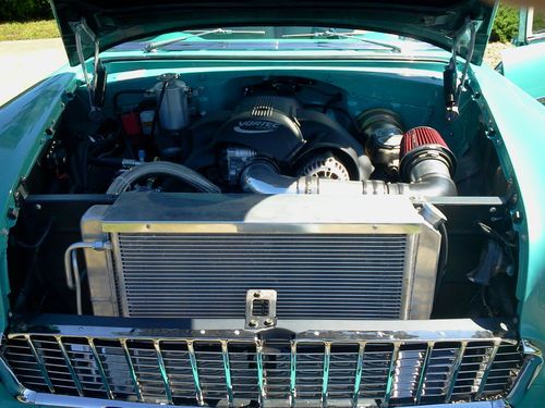 55 CHEVY 2DR BEL AIR FRAME OFF RESTOMOD, image 7