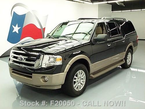 2013 ford expedition el 8-pass rear cam leather only 9k texas direct auto