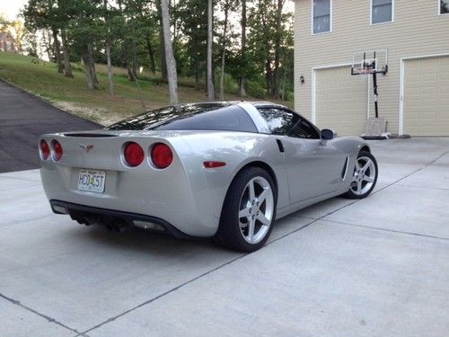 2005 corvette c6 silver