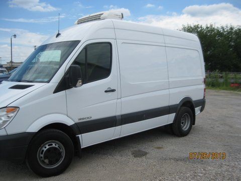 2008 dodge sprinter 3500 refer thermoking ref unit ins cargo 144"wb clear title