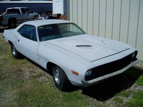 Plymouth barracuda, 1974, cuda, big blog