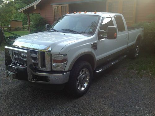 Ford: f-350 white super duty 2010 srw