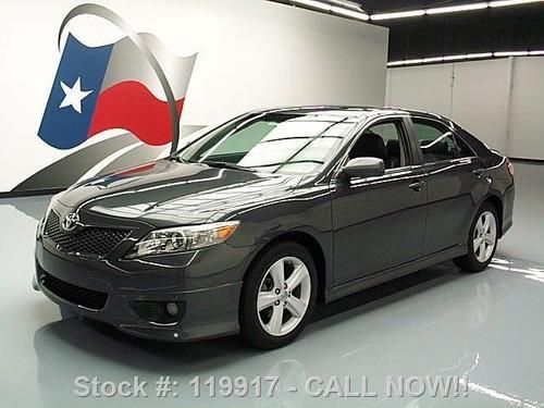 2011 toyota camry se v6 sunroof htd leather spoiler 34k texas direct auto