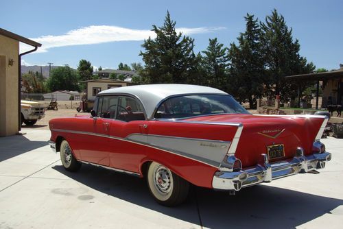 57 Chevrolet BelAir Sport Sedan V8 Auto Pwr Brakes, Pwr Steer, image 13