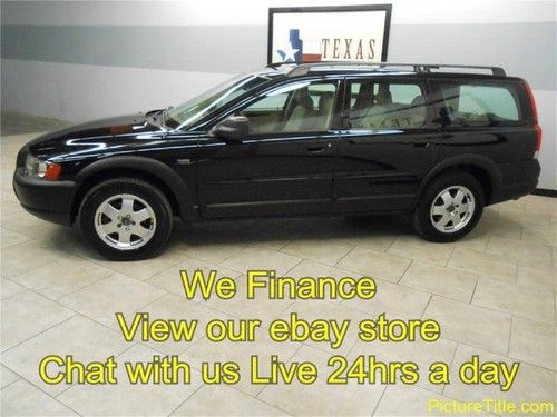 02 xc70 cross country turbo awd 4wd wagon leather sunroof finance texas