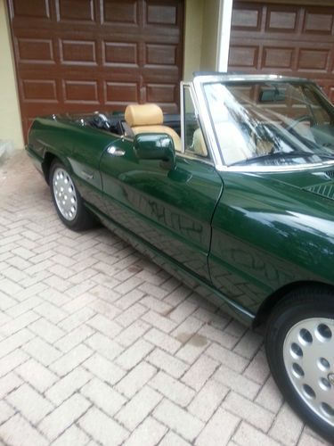 1994 alfa romeo spider veloce ce very rare number 072 of 190