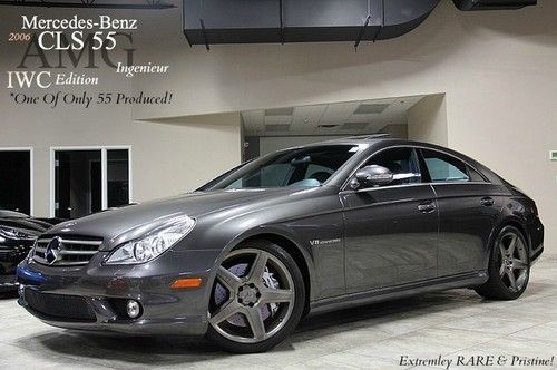 2006 mercedes benz cls55 amg ultra rare iwc ingenieur edition - 1of only 55 made
