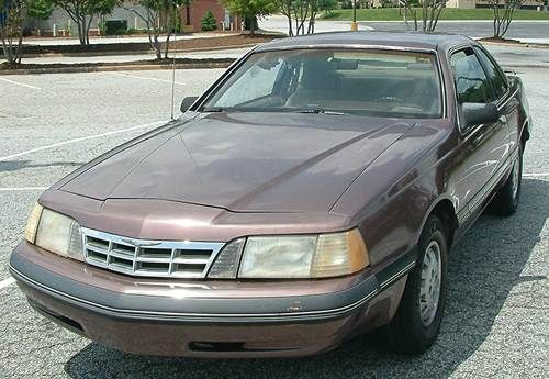 1988 ford thunderbird lx sedan 2-door 3.8l