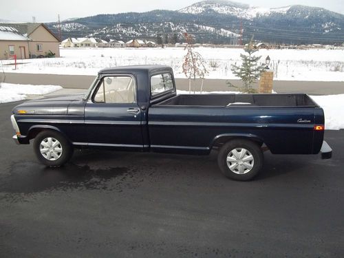 1972 ford ranger f-100 pickup with famed twin i-beam suspension
