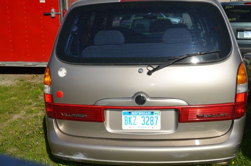 2002 mercury villager.  7 passenger minivan.