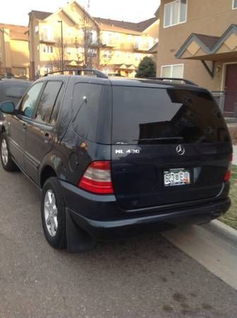 1999 mercedes-benz ml430 base sport utility 4-door 4.3l