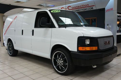 2012 gmc savana limo van conversion, navagation, tv's, 4000 miles new!