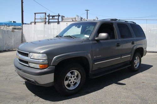 2002 chevrolet tahoe ls 2wd automatic 8 cylinder no reserve