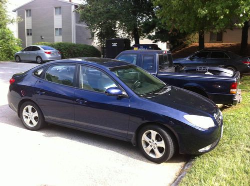 2007 hyundai elantra gls limited sedan 4-door 2.0l