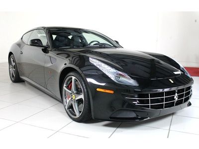 2012 ferrari approved cpo ff, nero/nero