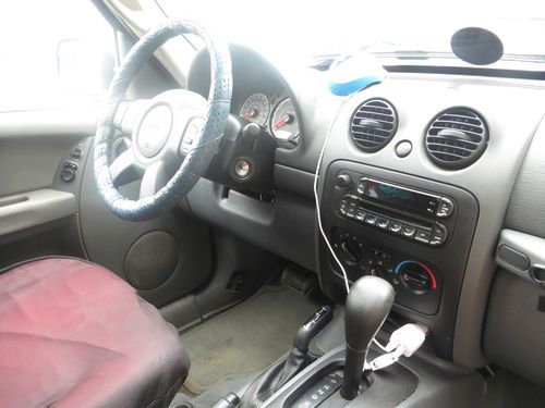 2007 JEEP LIBERTY, BLUE 4X4, HITCH & OTHER ACCESSORIES, LESS THAN 75K MILES, image 2