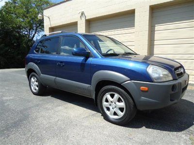 2005 hyundai tucson gls v6 4x4/nice!affordable!look!warranty!