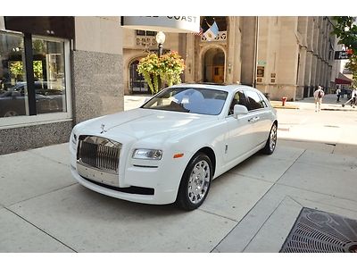 2012 rolls royce ghost ewb.  english white with moccasin.