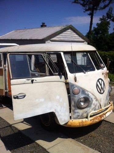 1965 volkswagen westy camper very solid and complete easy resto, many extras