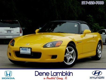 2002 honda s2000 like showroom new!! yellow beautiful