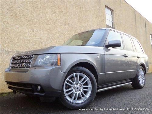 2010 land rover range rover hse warranty power step bars harman/kardon only 13k!