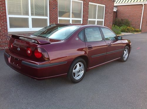 2001 chevrolet impala ls leather roof loaded 1 owner only 77k 3.8 v6 clean look!