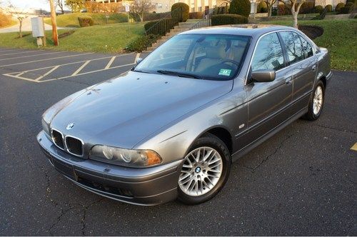 2002 bmw 530i  luxury sedan 4-door 3.0l auto/carfax/fully serviced/low reserve!!