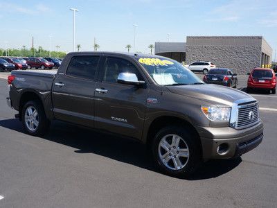 2010 Tundra Crew Max Limited TRD Navigation Leather Moonroof 4WD bt 20 in wheels, US $39,991.00, image 7