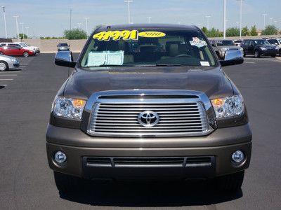 2010 Tundra Crew Max Limited TRD Navigation Leather Moonroof 4WD bt 20 in wheels, US $39,991.00, image 8