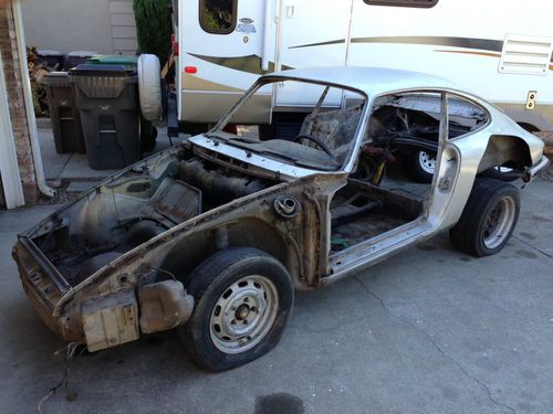 1971 Porsche 911 T roller with complete 1968 911 parts car ST flares, image 2