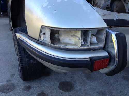 1971 Porsche 911 T roller with complete 1968 911 parts car ST flares, image 6