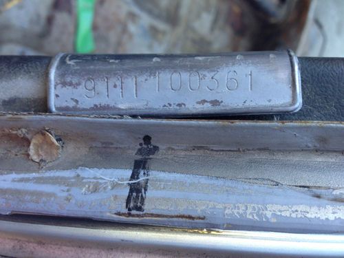 1971 Porsche 911 T roller with complete 1968 911 parts car ST flares, image 19