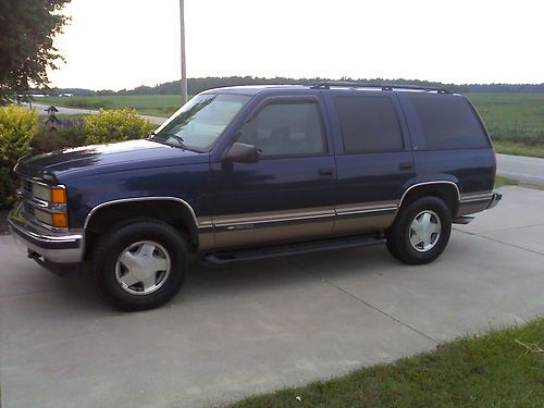 1996 chevrolet tahoe lt sport utility 4-door 5.7l