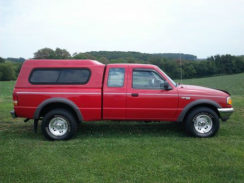 97' ford ranger xlt 4x4 extended-cab*95,000 original miles!!!*runs excellent