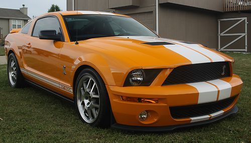 2007 shelby gt500  (rare color and stripe package- maintained very meticulously)