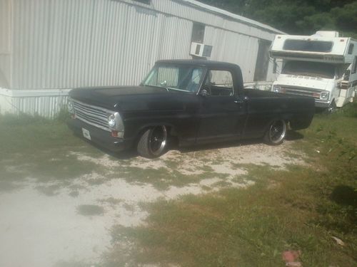 Custom hot rod ford pick up truck