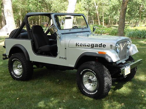 1985 jeep cj7 renegade fresh two year restoration automatic w/only 81,000 miles