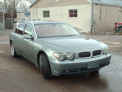 2002 bmw 745li base sedan 4-door 4.4l