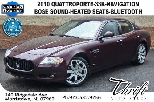 10 quattroporte-33k-nav-bose sound-heated seats-bluetooth