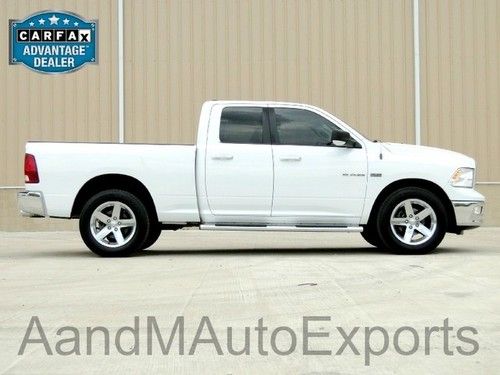 2010 ram 1500_4x4_5.7l hemi_big horn_crew cab_dual exhaust_carfax_tx